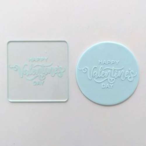 Happy Valentines Day Debosser Stamp #1